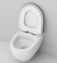 Инсталляция + унитаз + клавиша Am.Pm Awe (IS49051.111738) синий