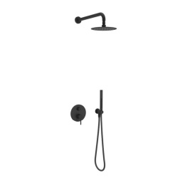 Фото Excellent PI black AREX.SET.1245BL Система для душа скрытого монтажа (черный мат)