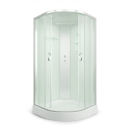 Душевая кабина 100x100x215 Erlit (ER3510P-C3) , Поддон низкий