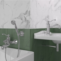 Фото Смеситель для ванны Paini Duomo 88CR105KM хром