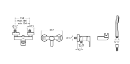 Фото Смеситель для душа Roca L20 (5A2009C0M) хром