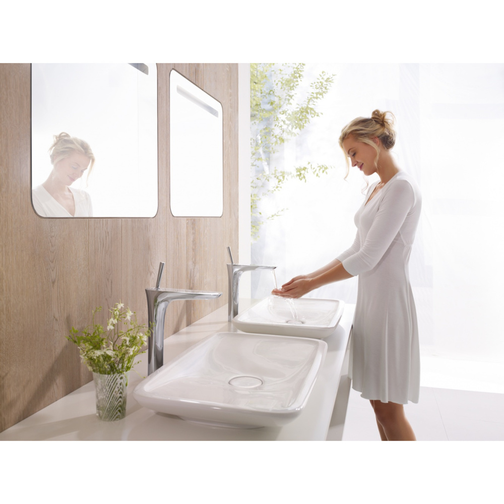 Смеситель для раковины Hansgrohe PuraVida (15081000) хром