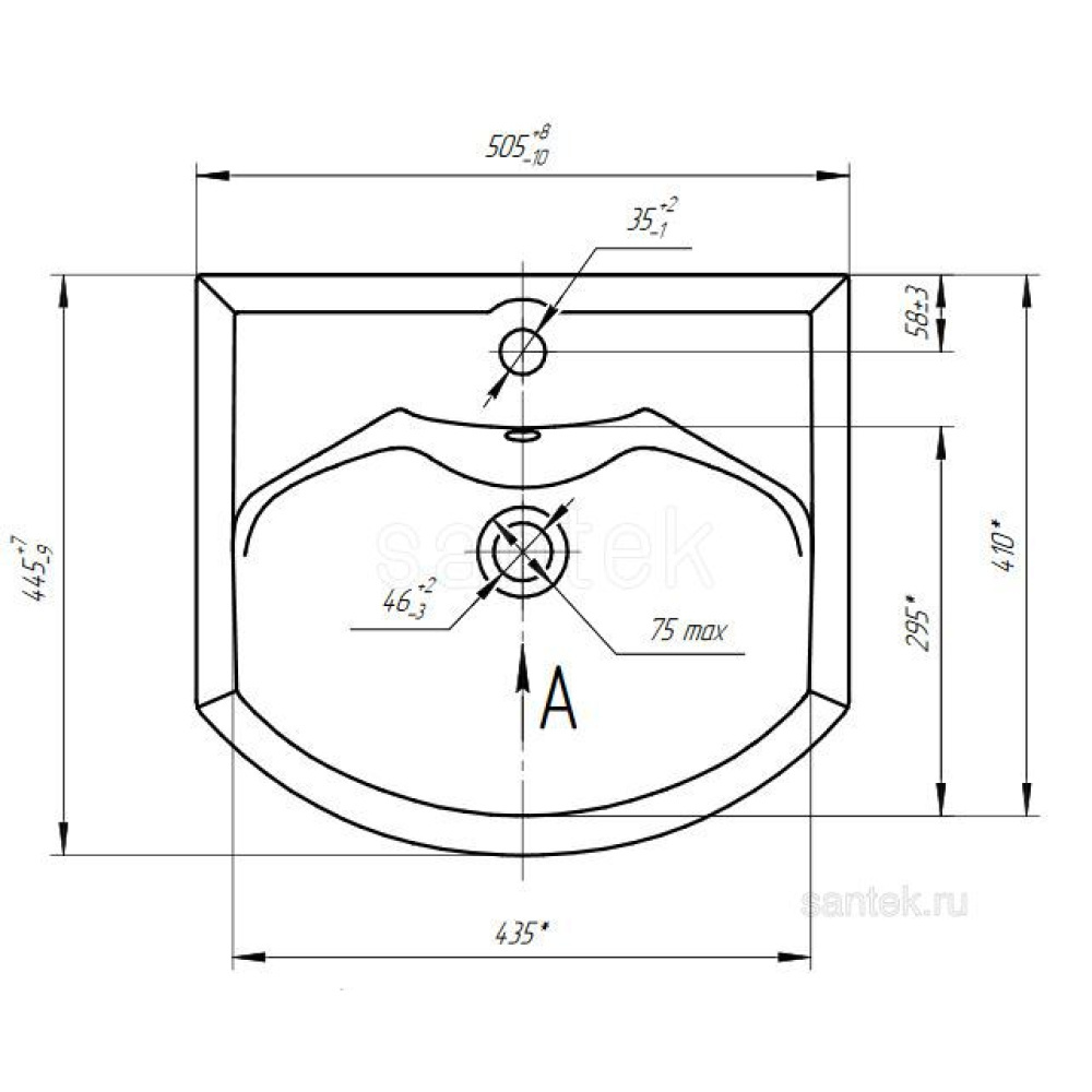 Раковина Aquaton Смайл 50 1WH207781