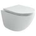 Унитаз подвесной Ceramica Nova Vogue (CN4008TMW) белый матовый, сиденье микролифт
