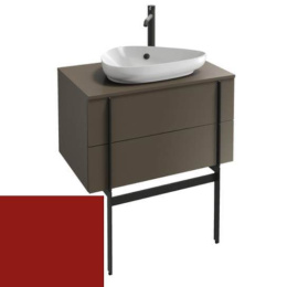 Тумба под раковину Jacob Delafon Nouvelle Vague 80 см, EB3039-G99, магма глянцевый