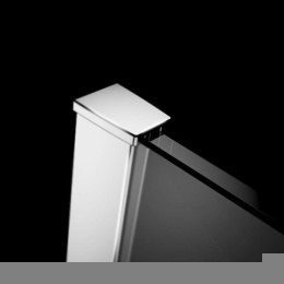 Душевая перегородка Radaway Modo New II Walk-in 85 профиль Черный стекло прозрачное 389085-54-01