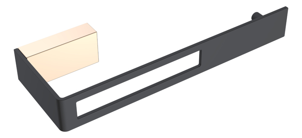 Фото Держатель туалетной бумаги Boheme Q (10945-G-B) черный