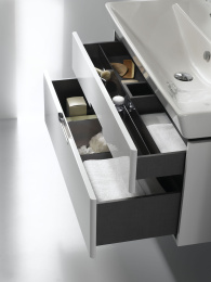 Фото Тумба под раковину Jacob Delafon Reve 120 см, EB1133-G1C белый