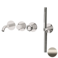 Смеситель для ванны Remer Element ET53D2PWBXV, сталь