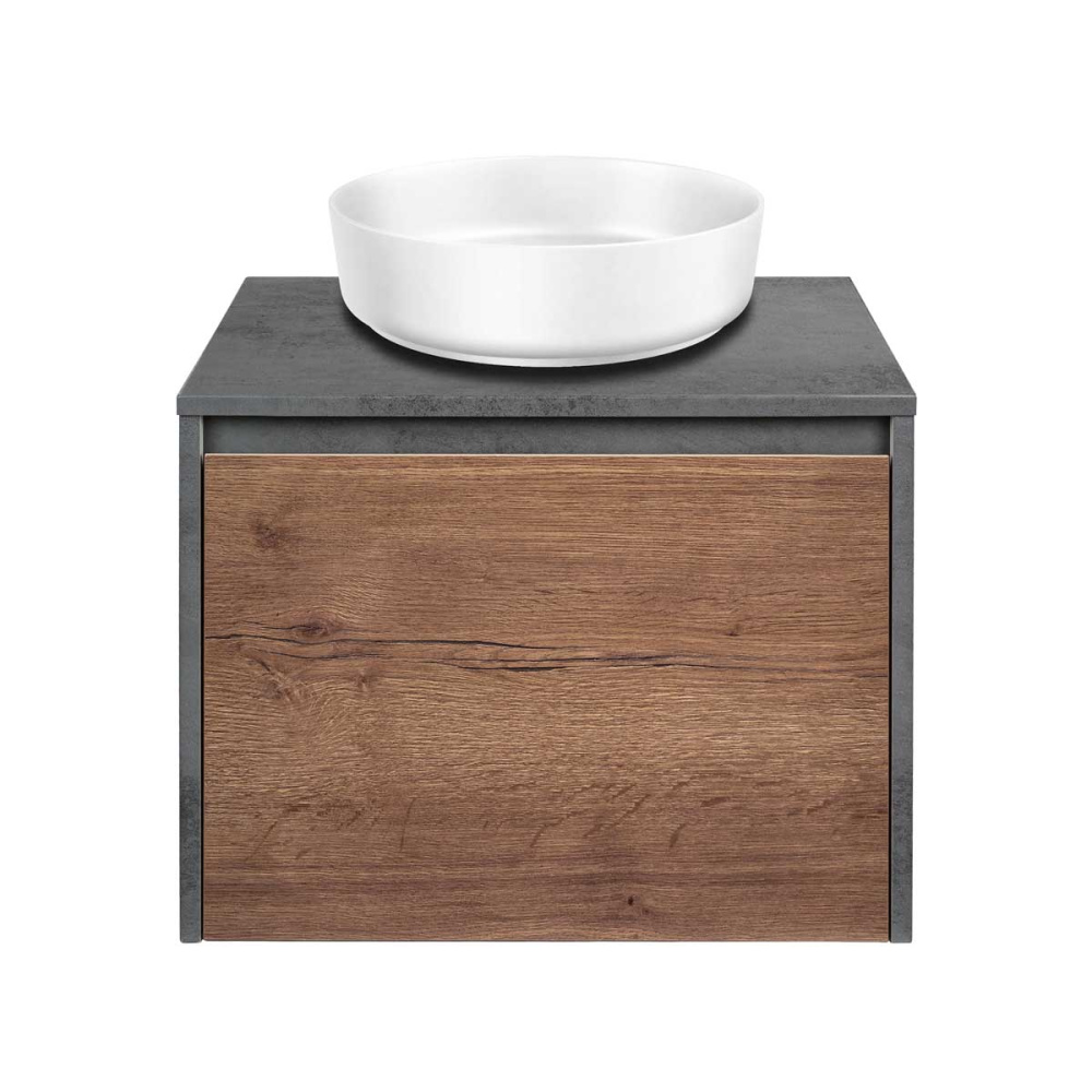 Фото База под накладную раковину Vincea Mesa (VMC-2MS600TB) T.Oak + Beton