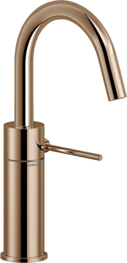 Фото Nobili Velis VE125138/2RCP Смеситель для раковины, красное золото