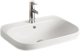 Фото Раковина врезная сверху см SantiLine (SL-2108)