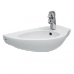 Фото Раковина угловая 57x32x16,5 Serel Friendly (6741) Белая