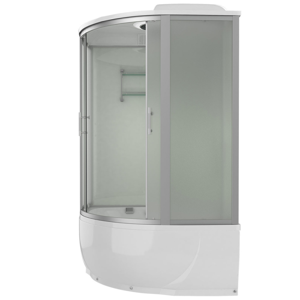 Душевая кабина 135x135x225 Erlit (ER4335T-W3) , Поддон высокий