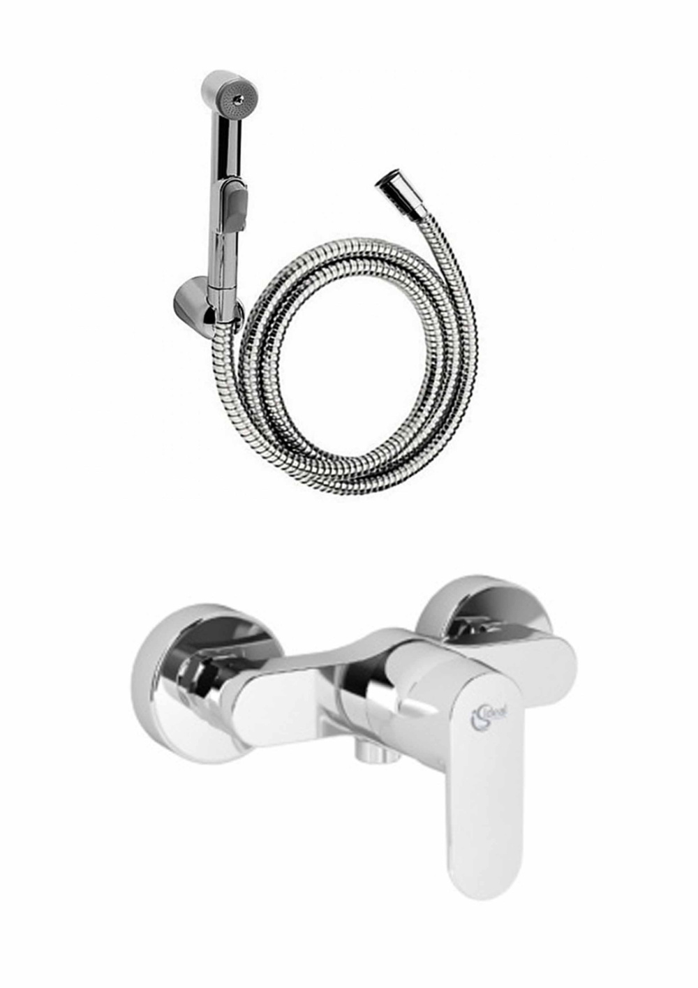 Фото Гигиенический душ с настенным смесителем Ideal Standard VITO B0411AA+ хром