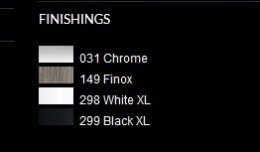 Электронное удаленное управление смесителем Gessi Rettangolo (30601#031) хром