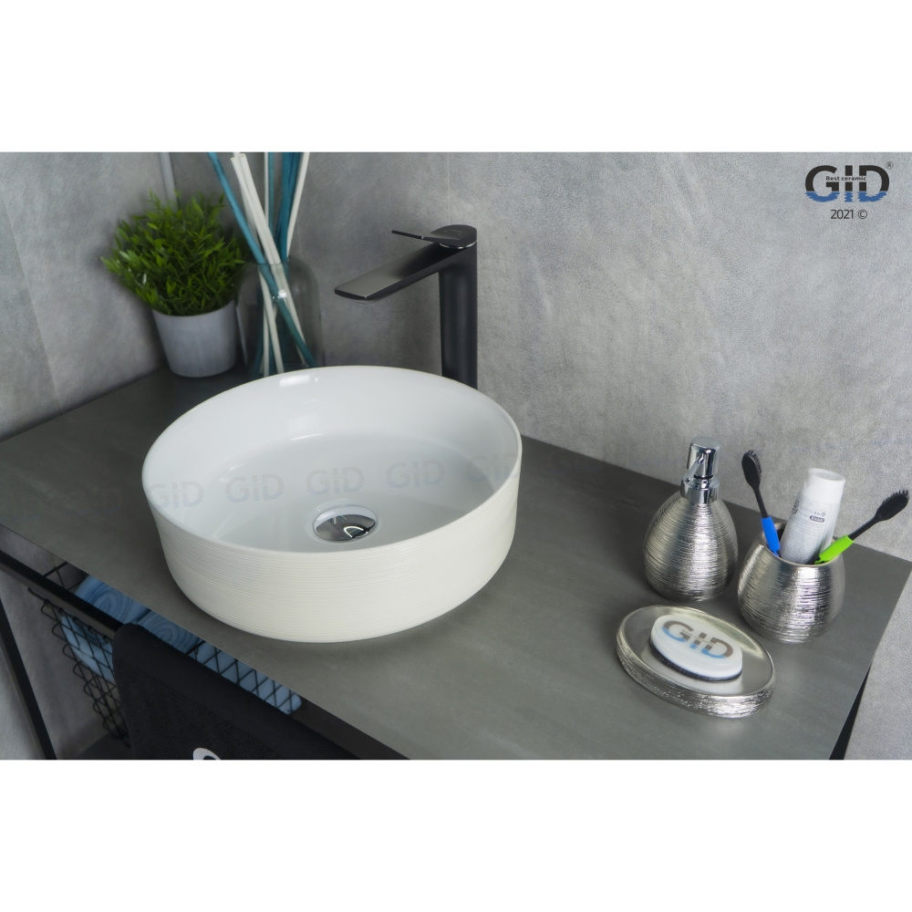 Раковина накладная Gid D1357h028