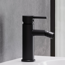 Смеситель для биде с донным клапаном Damixa Scandinavian Pure (360240300) черный