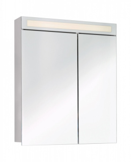 Зеркальный шкаф Dreja Uni 70 (40/30), подсветка с выкл