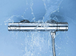 Фото Grohe Grohtherm 3000 Cosmopolitan 34274000 Термостат для душа с подключением шланга