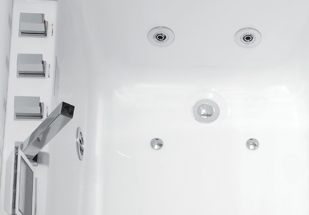 Фото Акриловая ванна 171x86 Gemy (G9066 II O R), прямоугольная