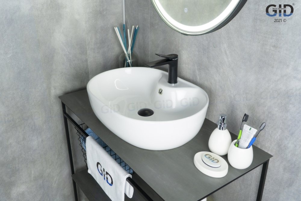 Фото Раковина накладная Gid N9163