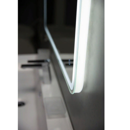 Зеркало BelBagno SPC-MAR-900-600-LED-BTN 90 x 60 см со встроенным светильником