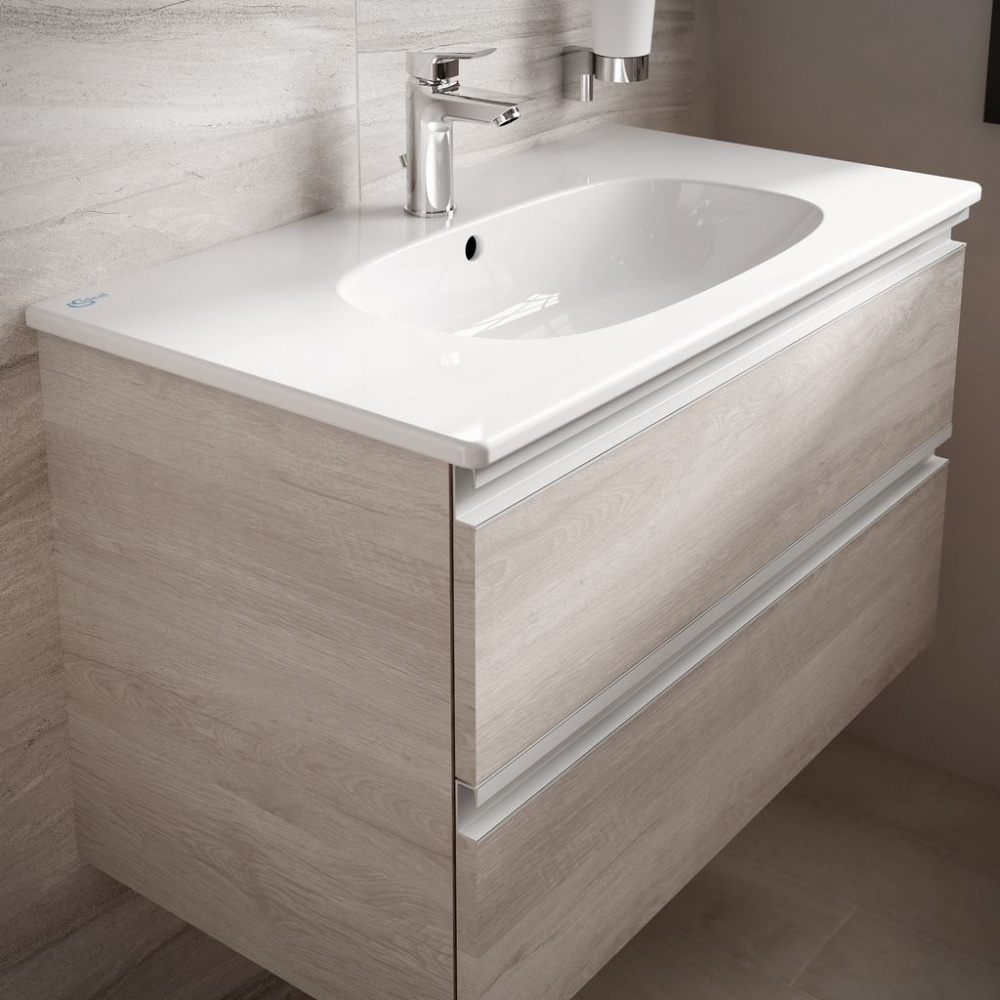 Фото Раковина Ideal Standard Tesi Vanity 80 см, белый, T3509V1