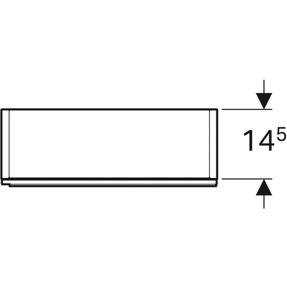 Фото Geberit ACANTO 500.637.JL.2 Шкаф, пенал