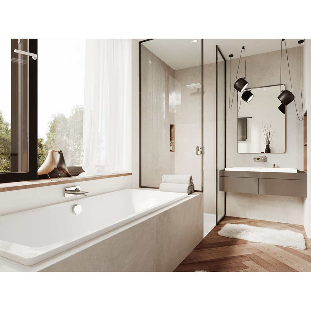 Стальная ванна Kaldewei Cayono 750 с покрытием easy-clean, 170 х 75 х 41 см