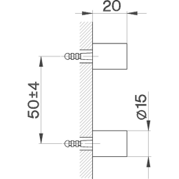 Ершик для унитаза Cisal System SY09066021, хром