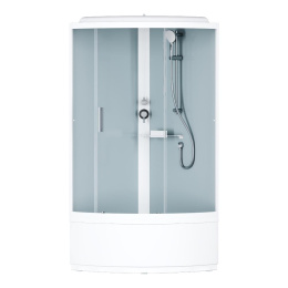 Фото Душевая кабина 90.5x90.5x211.5 Am.Pm (W88C-401A-090WT) прозрачный, ABS-пластик