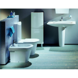 LAUFEN Mylife 8.3294.1.400.308.1 Биде напольное с 3-мя отверстиями для смесителя