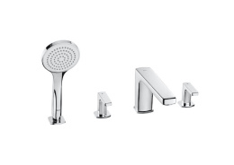 Фото Смеситель на борт ванны Roca L90 (5A1801C00) хром