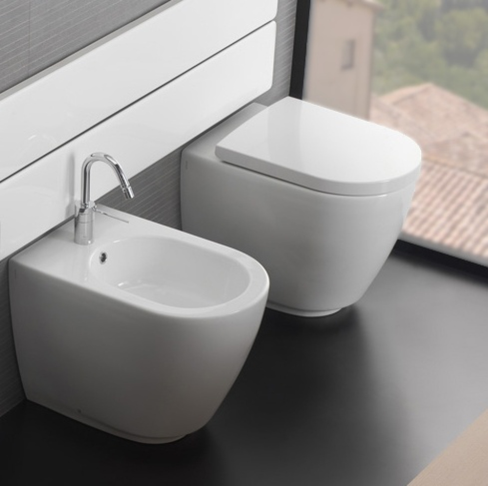 Унитаз напольный Hatria Fusion (YXVD01) белый