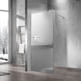 Душевая перегородка Vincea Walk in (VSW-1H900MR) хром