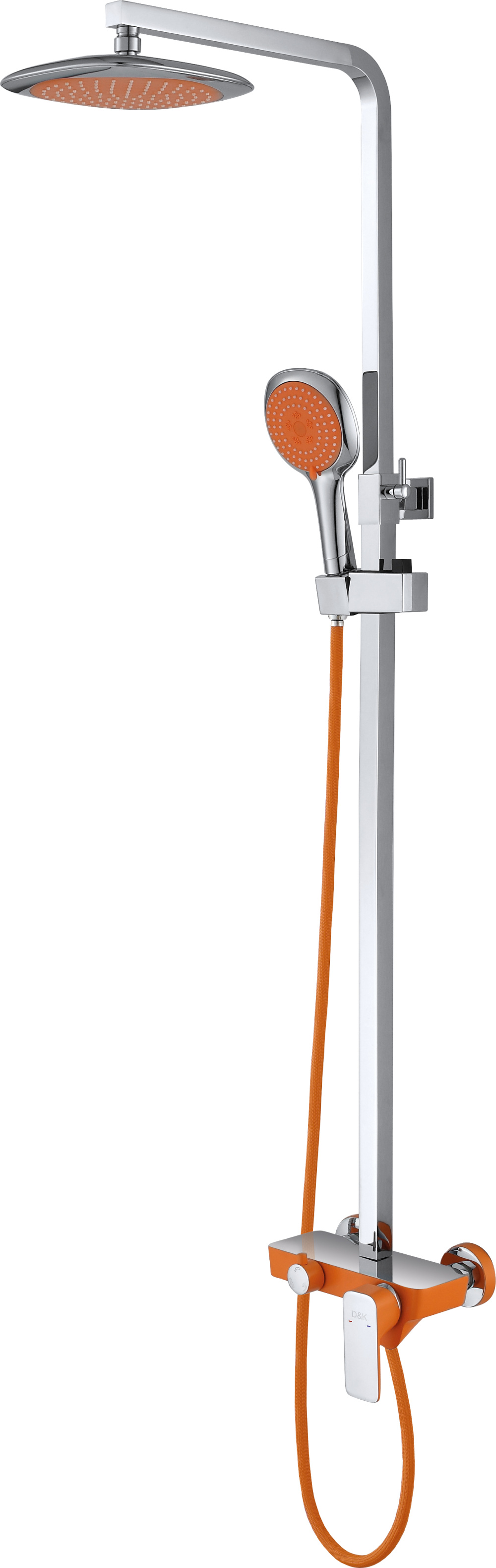 Душевая система D&K Berlin.Kunste (DA1433713A02) хром