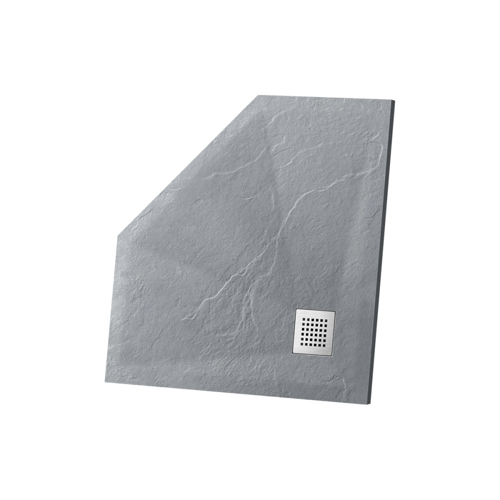 Фото Поддон для душа Vincea (VST-4SP1010G) серый