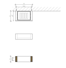 Фото Мыльница Decor Walther Brick (0591100), хром