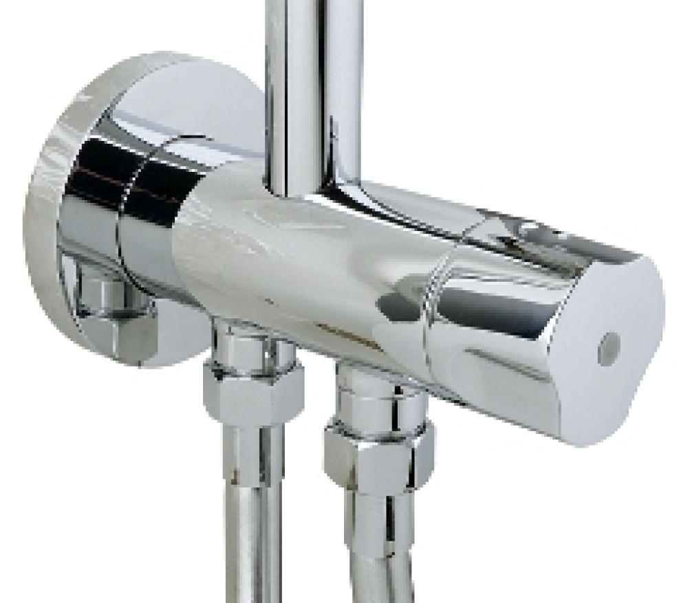 Фото Душевая колонка Timo Saga (SK-1018 chrome) хром