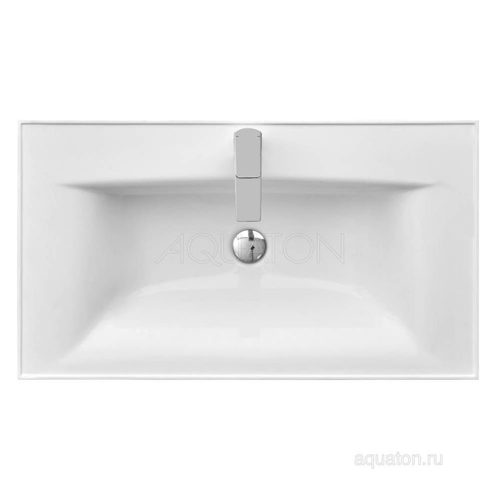 Фото Раковина Aquaton Айрис 80 белая 1A722931AG010