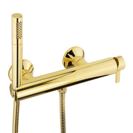 Фото Migliore Sirius 28180 Смеситель для душа внешний, с ручным душем, золото