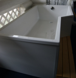 Ванна акриловая Jacob Delafon Bain Douche NEO E6D000-00 160 х 90 х 70, левая/правая
