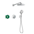 Душевая система Hansgrohe Raindance Select S 27951000 с термостатическим смесителем, хром