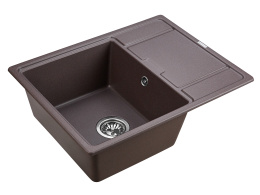 Мойка кухонная 65x50 Paulmark Weimar  (PM216550-CO) кофе