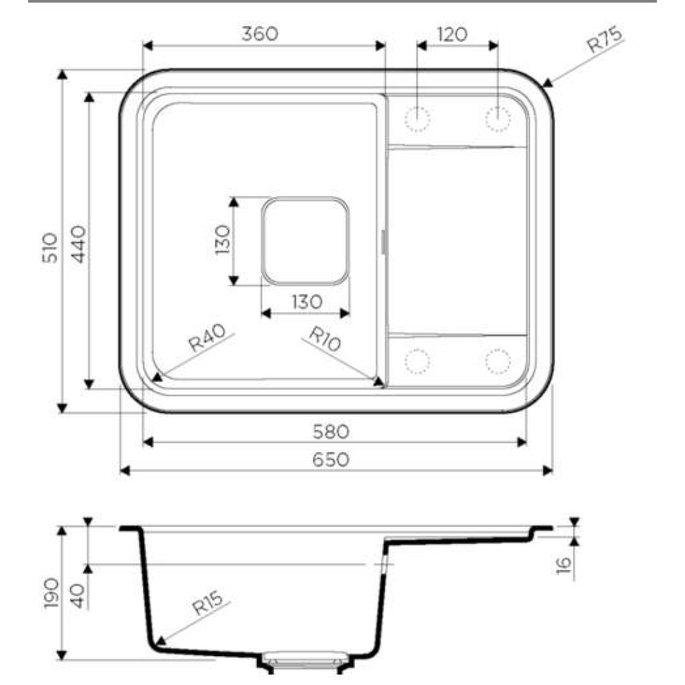 Кухонная мойка Omoikiri Tasogare 65-BE Artgranit (4993479) ваниль