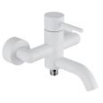 Смеситель для ванны Remer X Style X05BO, белый матовый