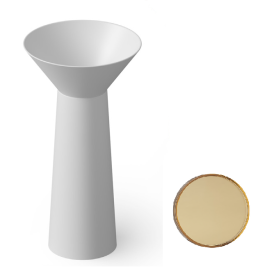 Фото Раковина напольная DEA Design Pedestal Basin (DD2022 480 R6) Classic Green