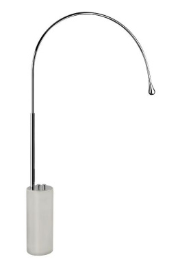 Смеситель для раковины Gessi Goccia (33717#031) хром, белый