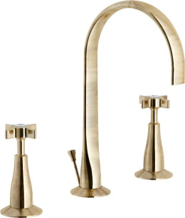 Фото NOBILI Carlos Primero T3 CP212/1T3BR Смеситель для раковины (бронза)